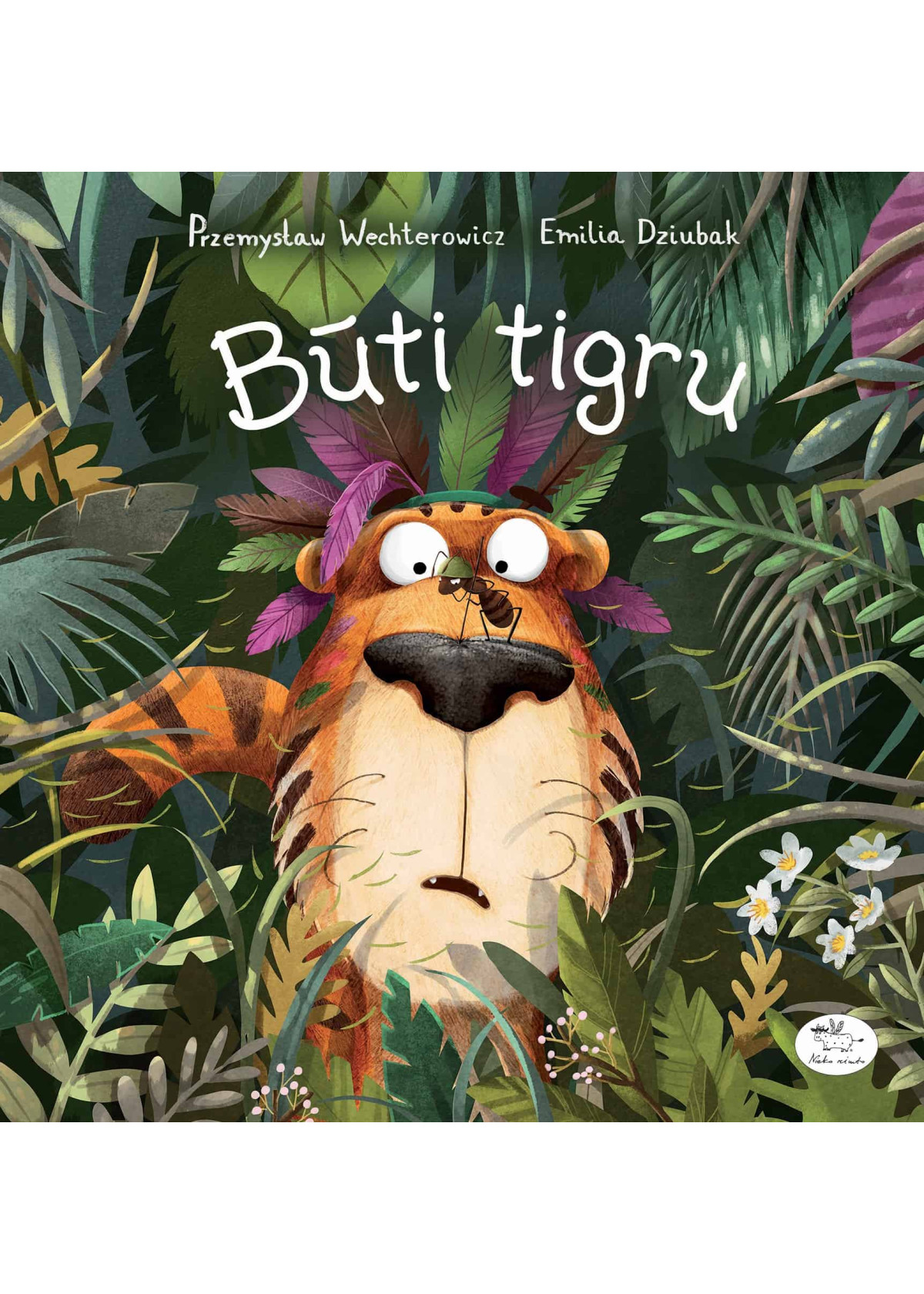 Būti tigru — viršelis