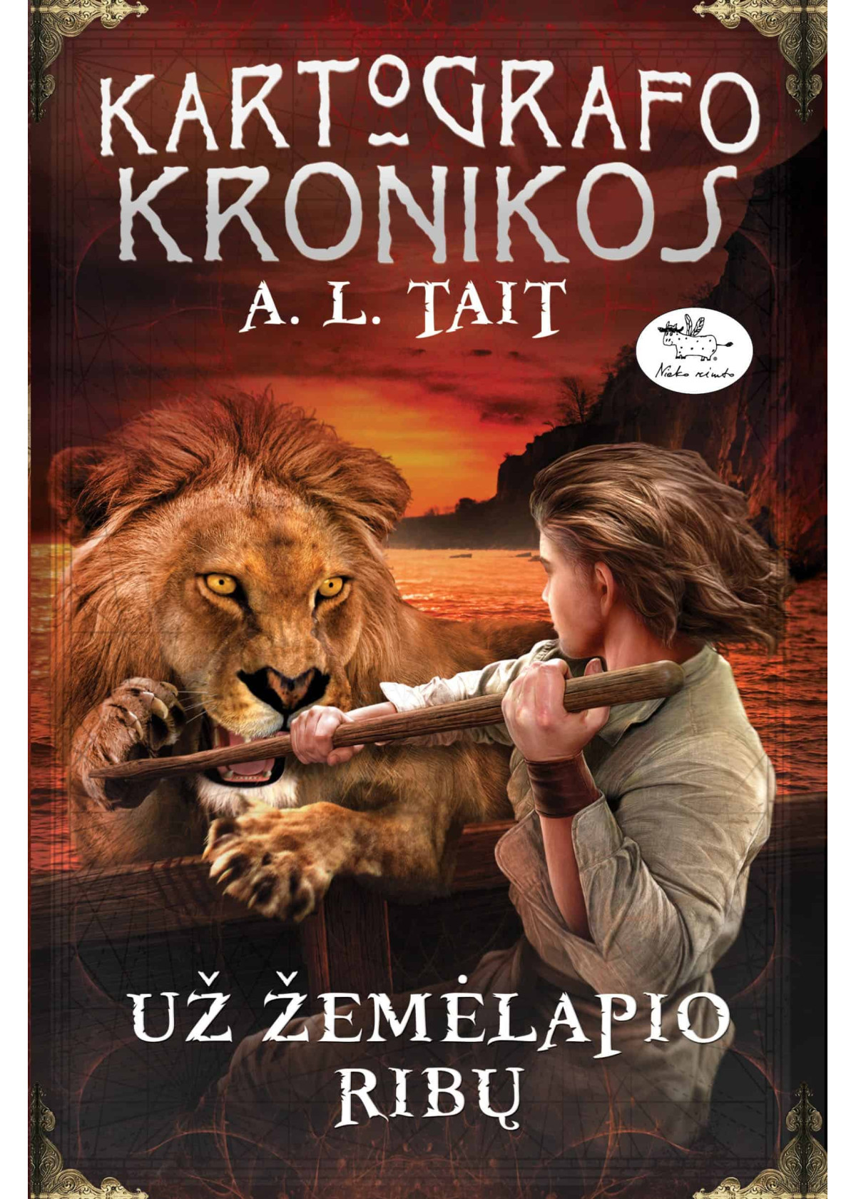 Kartografo Kronikos. Už žemėlapio ribų (4) — viršelis