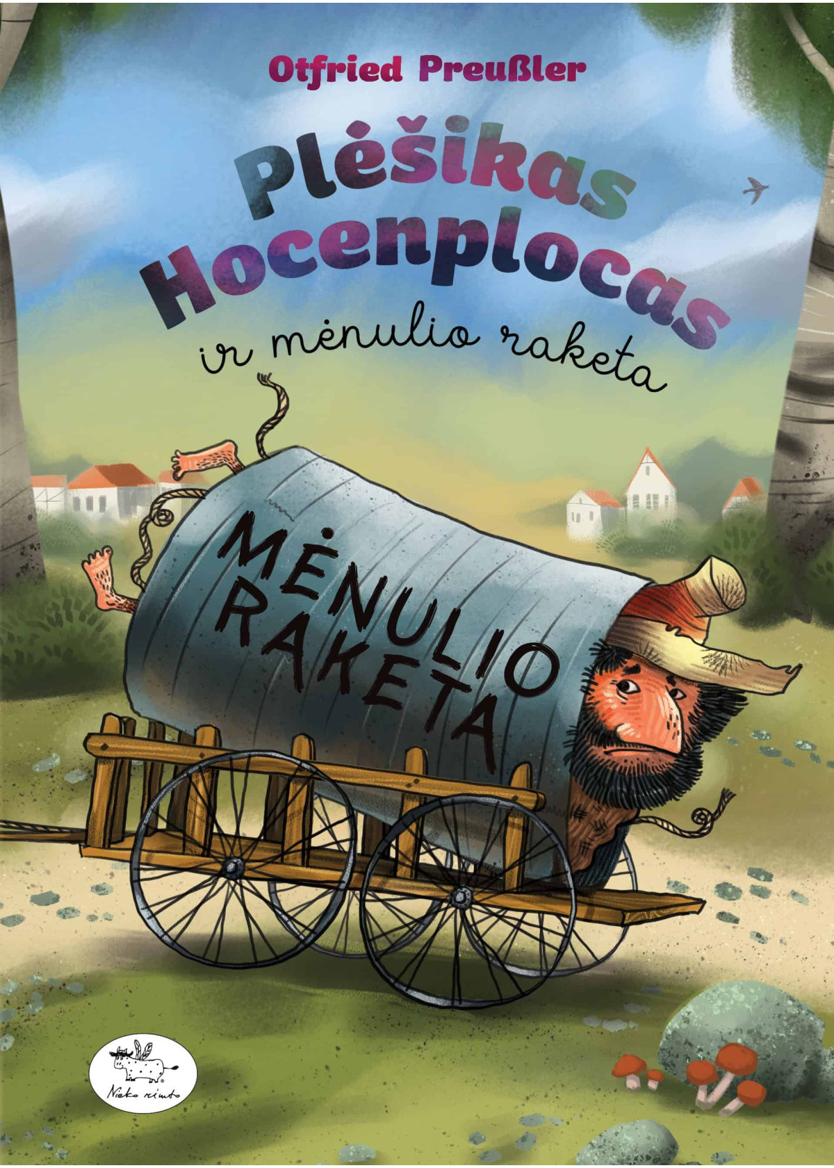 Plėšikas Hocenplocas ir mėnulio raketa — viršelis