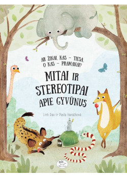 Mitai ir stereotipai apie gyvūnus — knygos viršelis