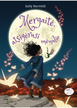 Mergaitė, atsigėrusi mėnulio — knygos viršelis