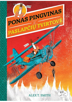 Ponas Pingvinas ir paslapčių tvirtovė — knygos viršelis