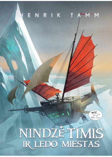 Nindzė Timis ir ledo miestas (5) — viršelis