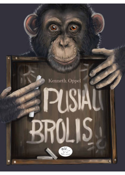 Pusiau brolis — knygos viršelis