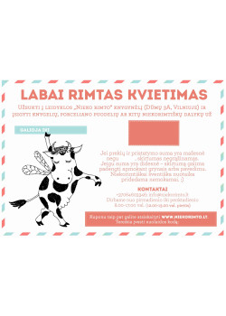 Nieko Rimto Dovanų Kuponas — knygos viršelis