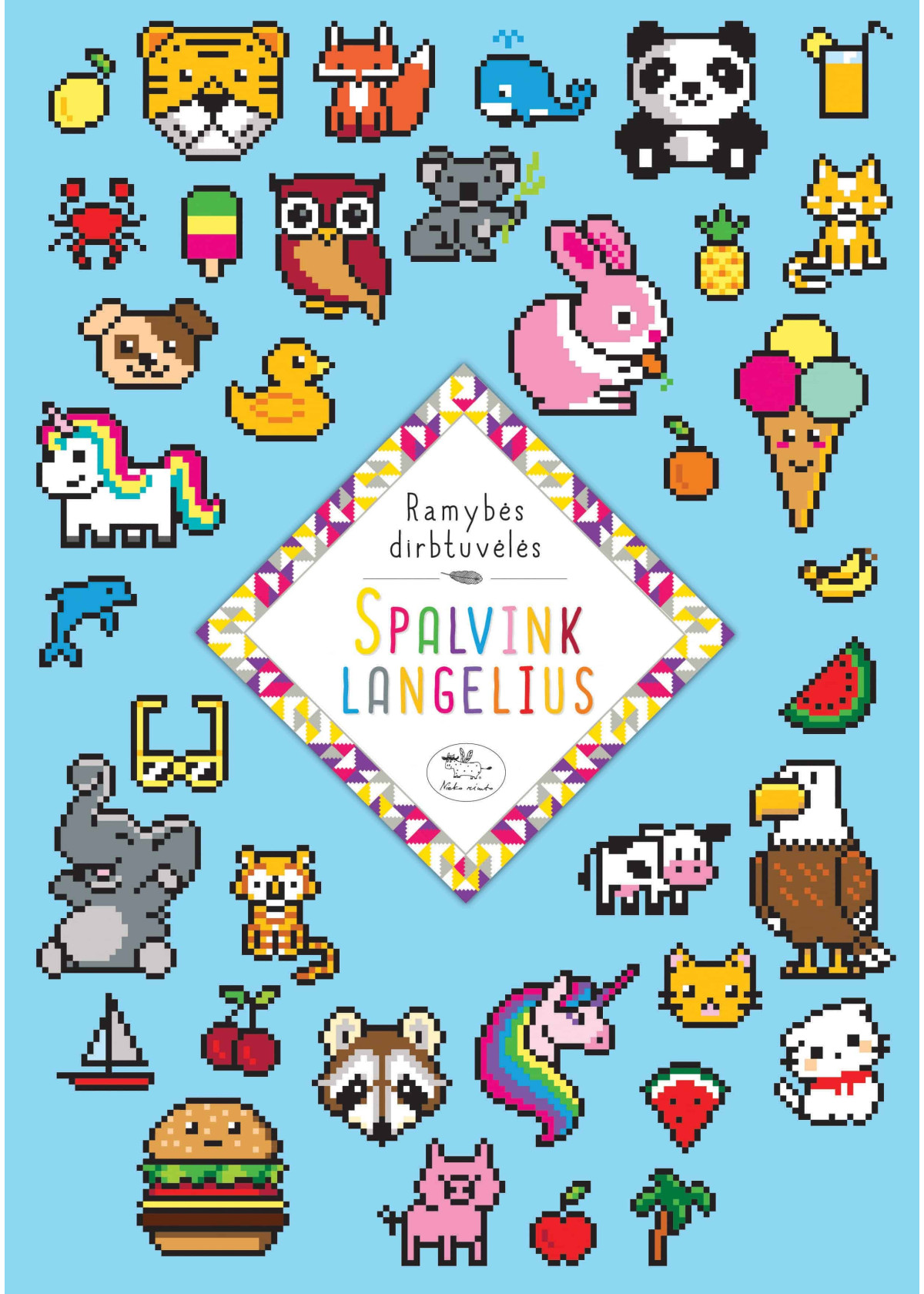 Spalvink langelius — viršelis