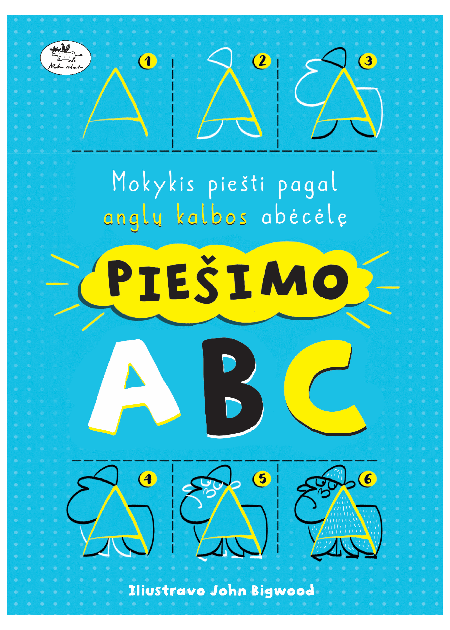 Piešimo ABC — viršelis