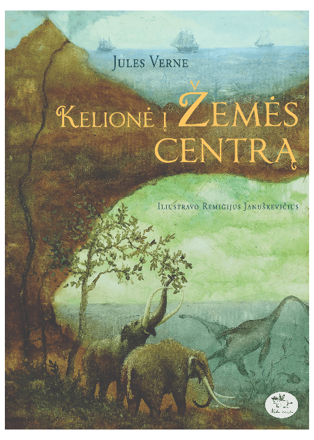 Kelionė į Žemės centrą — viršelis
