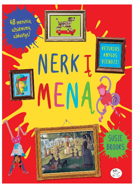 Nerk į meną — viršelis
