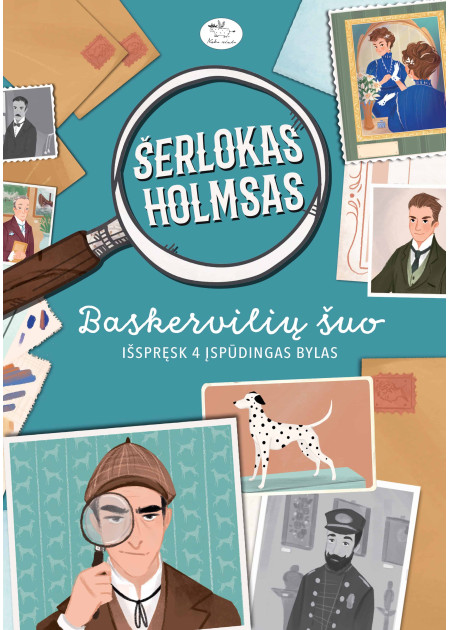 Šerlokas Holmsas. Baskervilių šuo — viršelis