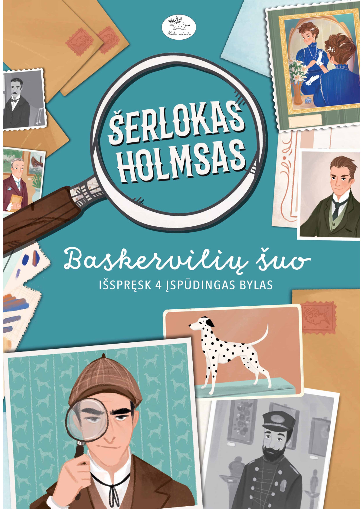 Šerlokas Holmsas. Baskervilių šuo — viršelis