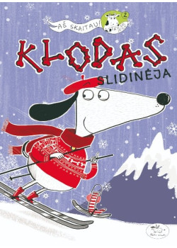 Klodas slidinėja (5) — knygos viršelis