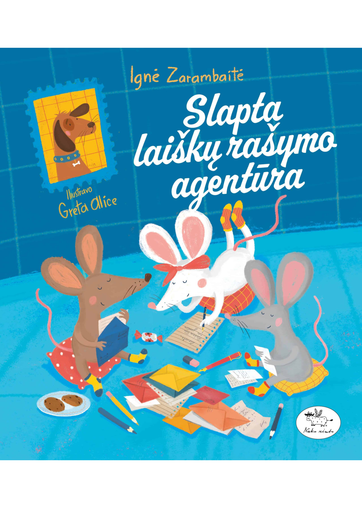 Slapta laiškų rašymo agentūra — viršelis