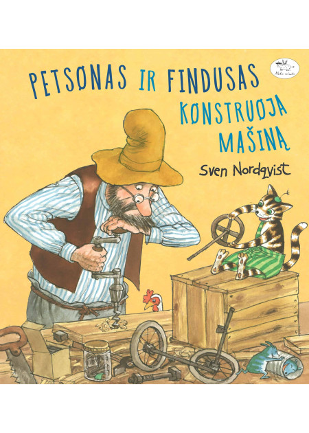 Petsonas ir Findusas konstruoja mašiną — viršelis