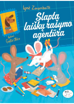 Slapta laiškų rašymo agentūra — knygos viršelis