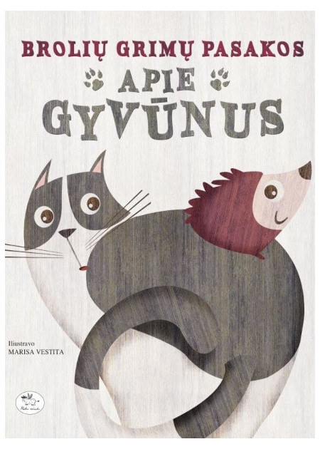 Brolių Grimų pasakos apie gyvūnus — viršelis