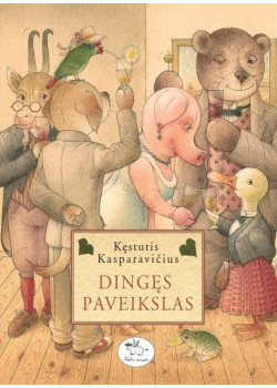 Dingęs paveikslas — knygos viršelis