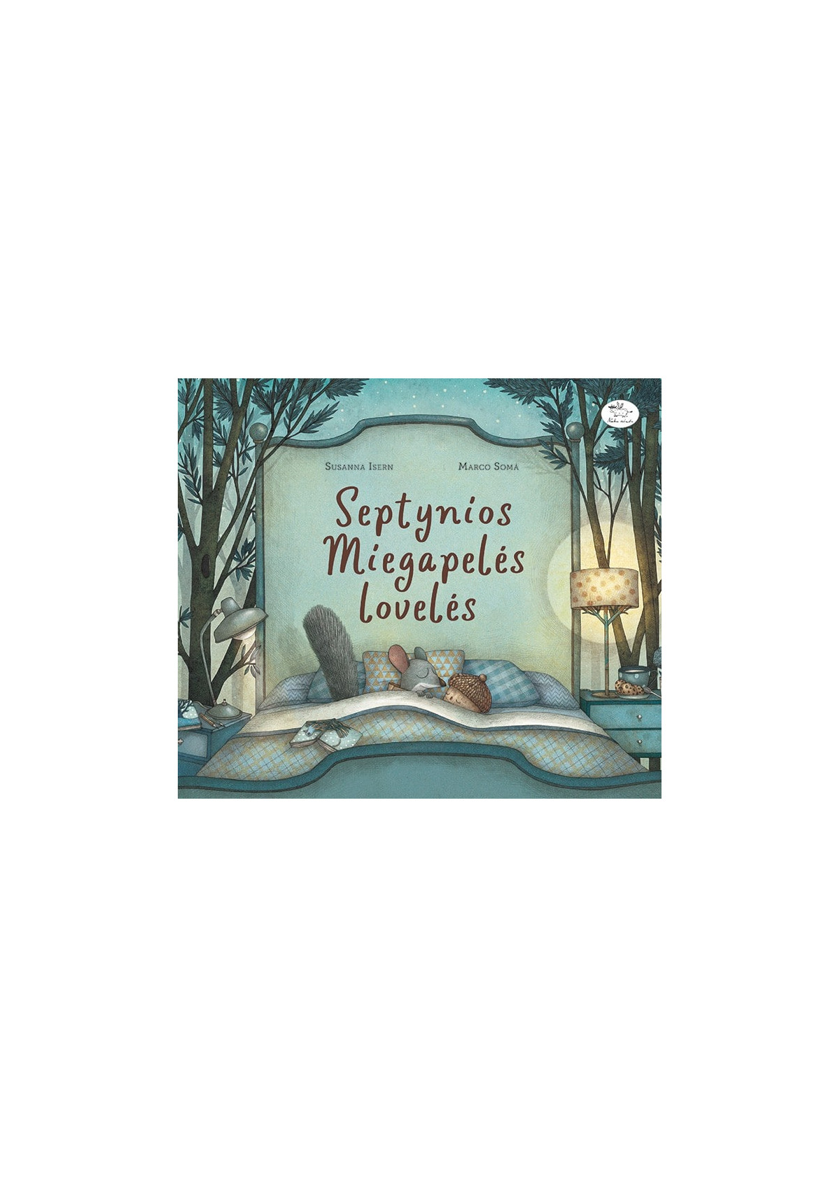 Septynios Miegapelės lovelės — viršelis
