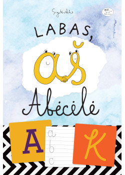 Labas, aš Abėcėlė — knygos viršelis