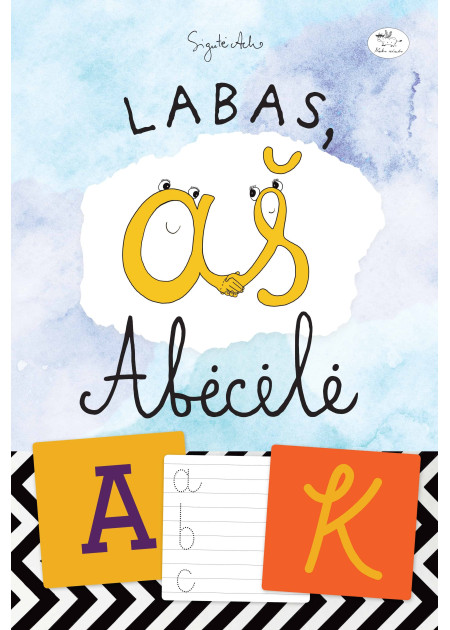 Labas, aš Abėcėlė — viršelis