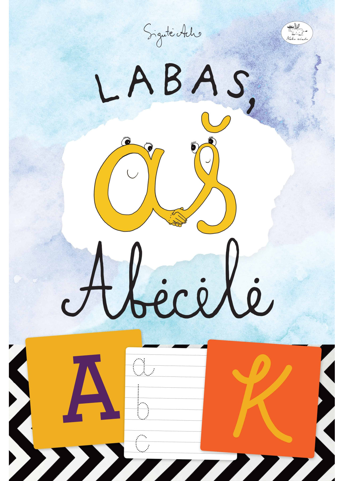 Labas, aš Abėcėlė — viršelis