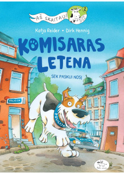Komisaras Letena. Sek paskui nosį — knygos viršelis