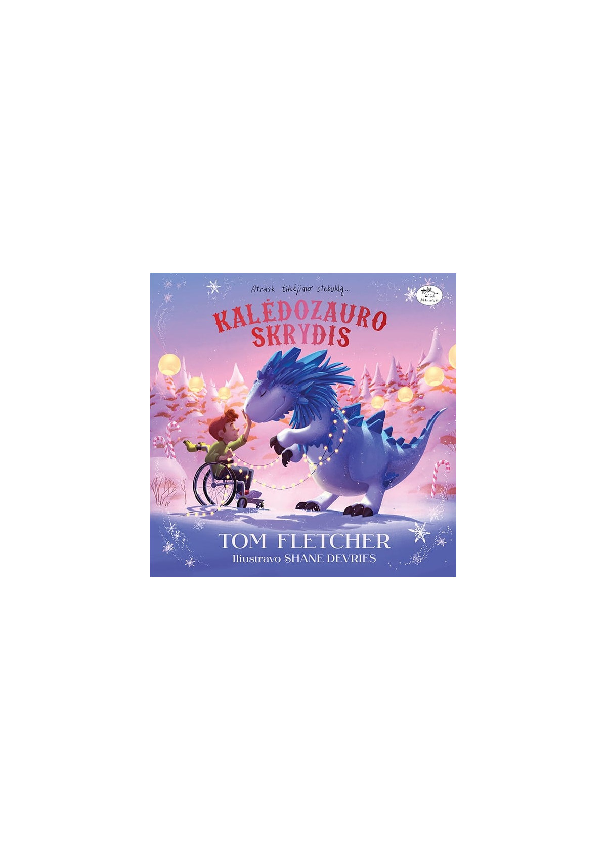 Kalėdozauro skrydis — viršelis