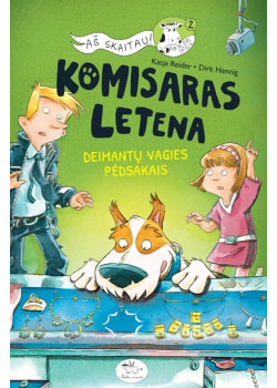 Komisaras Letena. Deimantų vagies pėdsakais (2) — knygos viršelis