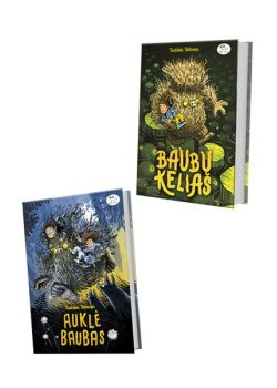 Knygų rinkinys „Baubų keliu“ (1-2 dalys) — knygos viršelis