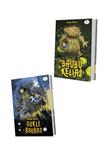 Knygų rinkinys „Baubų keliu“ (1-2 dalys) — viršelis