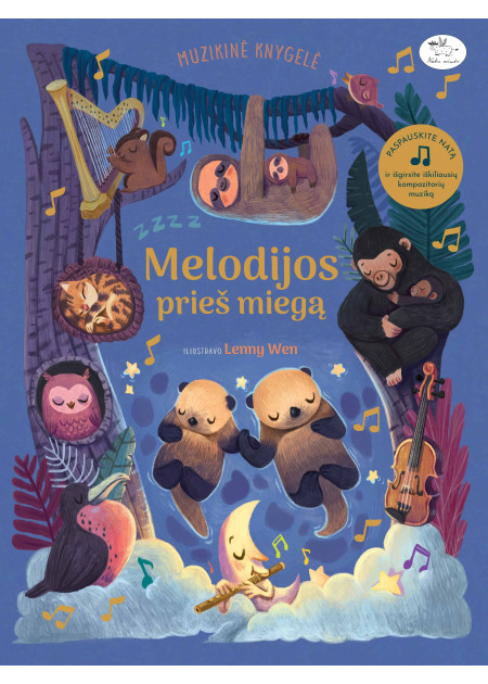 Melodijos prieš miegą — viršelis