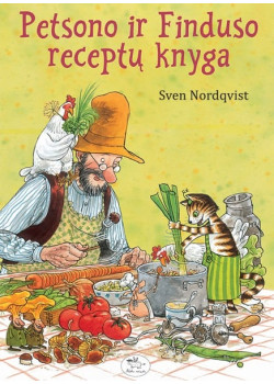 Petsono ir Finduso receptų knyga — knygos viršelis