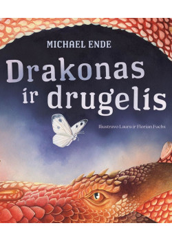Drakonas ir drugelis — knygos viršelis