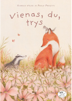 Vienas, du, trys — knygos viršelis