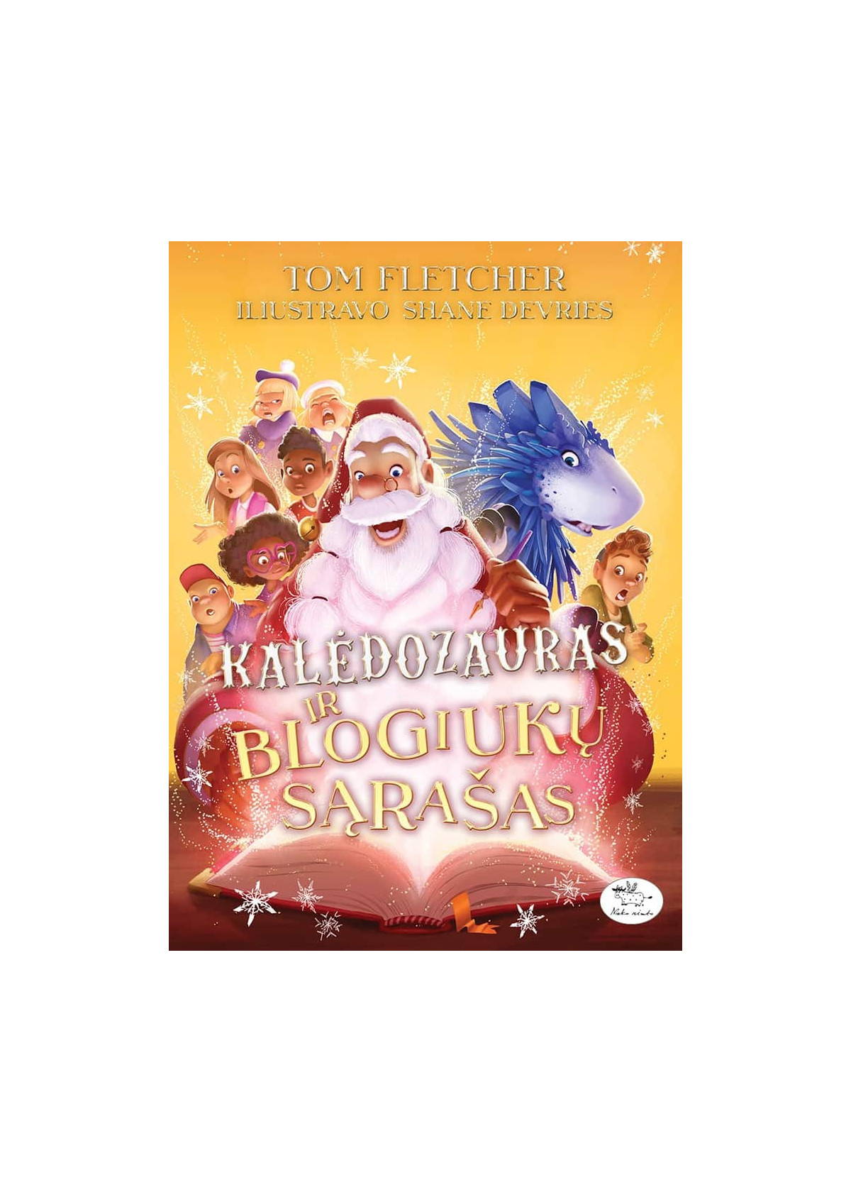 Kalėdozauras ir Blogiukų sąrašas — viršelis