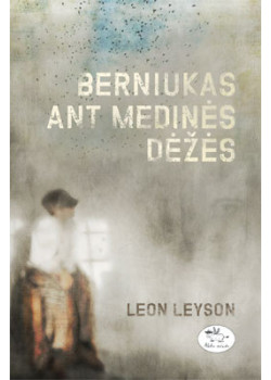 Berniukas ant medinės dėžės — knygos viršelis