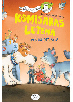 Komisaras Letena. Plaukuota byla (4) — knygos viršelis