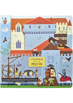 Gyvenimas pilyje — knygos viršelis