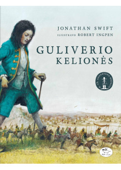 Guliverio kelionės — knygos viršelis