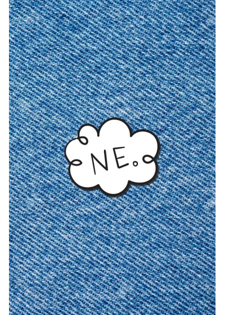 MZ54. Metalinis ženkliukas „Ne“