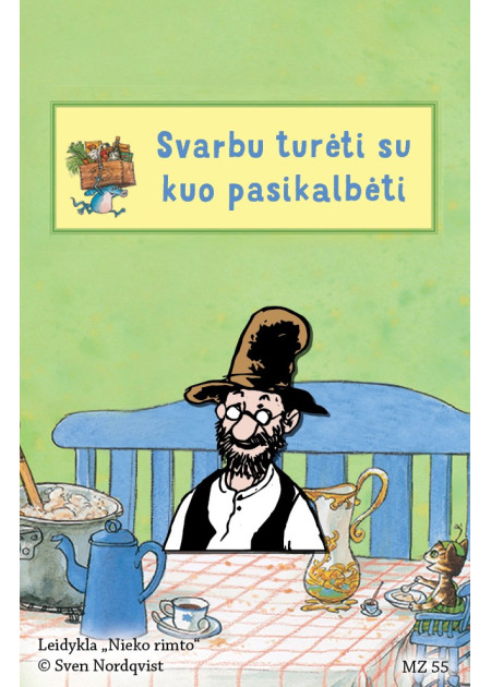 MZ55. Metalinis ženkliukas „Svarbu turėti su kuo pasikalbėti“ su Petsonu