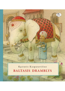 Baltasis Dramblys — knygos viršelis