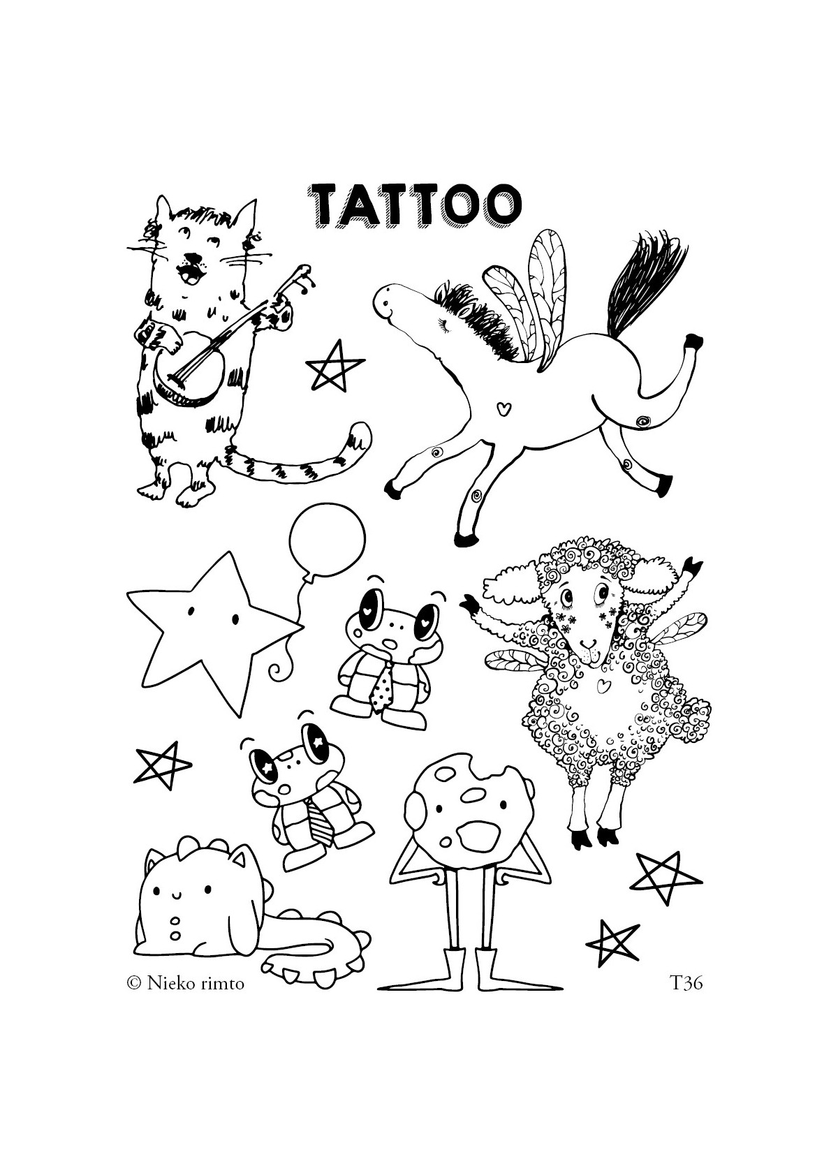 T36. Laikinos tatuiruotės „Pati gražiausia gyvenimo diena“