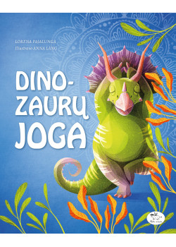Dinozaurų joga — knygos viršelis