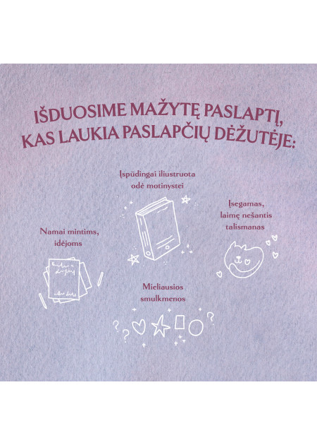 Paslapčių dėžutė „Myliu tave, mama“