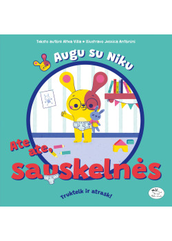 Augu su Niku. Ate ate, sauskelnės — knygos viršelis
