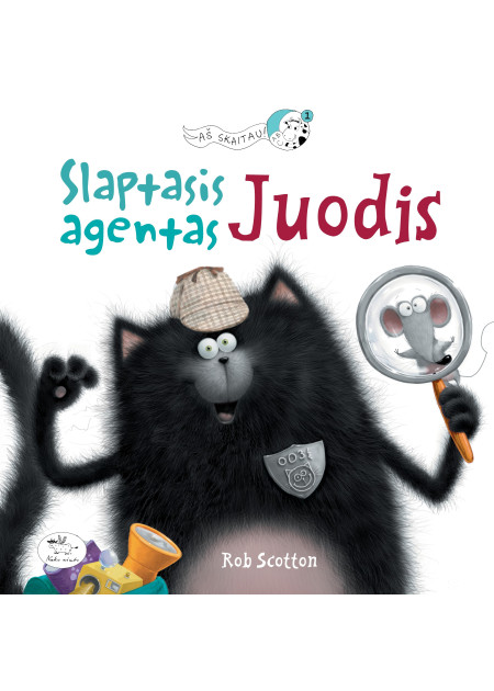 Slaptasis agentas Juodis — viršelis