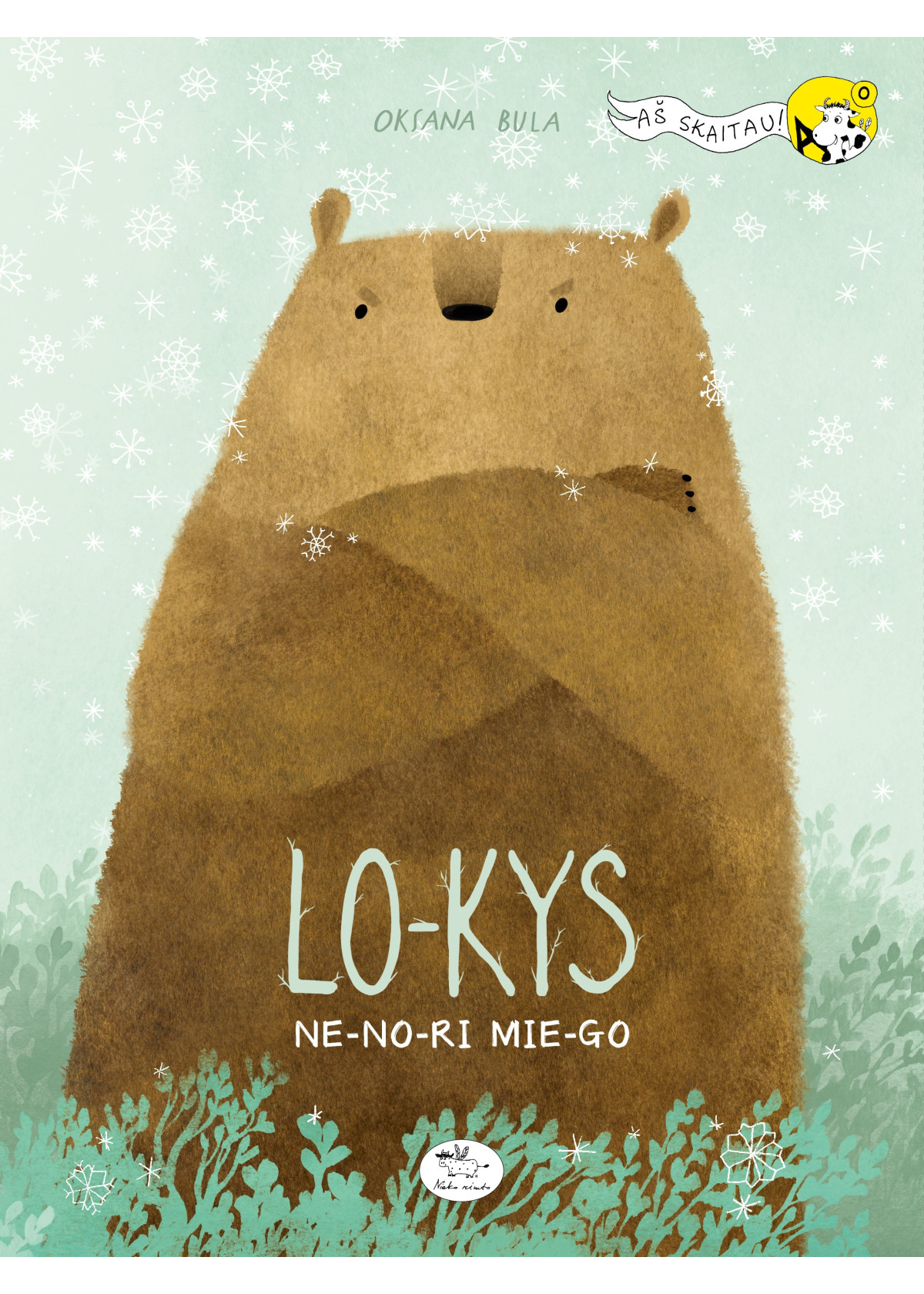 Lokys nenori miego — viršelis