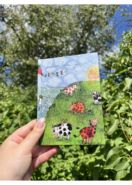 B54. Bloknotas „Lietuva labai graži“ (LAPAI SU TAŠKELIAIS)