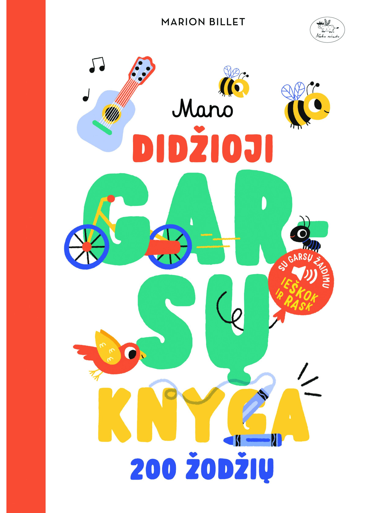 Mano didžioji garsų knyga — viršelis